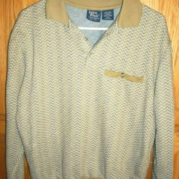 JOHN BLAIR Other - JOHN BLAIR SHIRT COTTON BLEND SIZE M